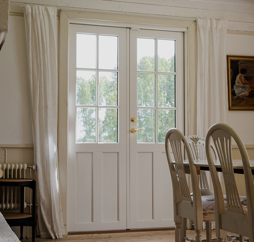Dubbel ytterdörr från Klarfönster